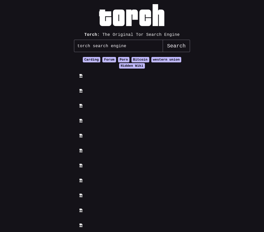 Torch search engine link